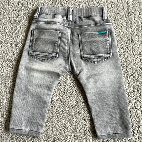 Babyface 9 month old grey stretch skinny jean - Picture 3 of 3